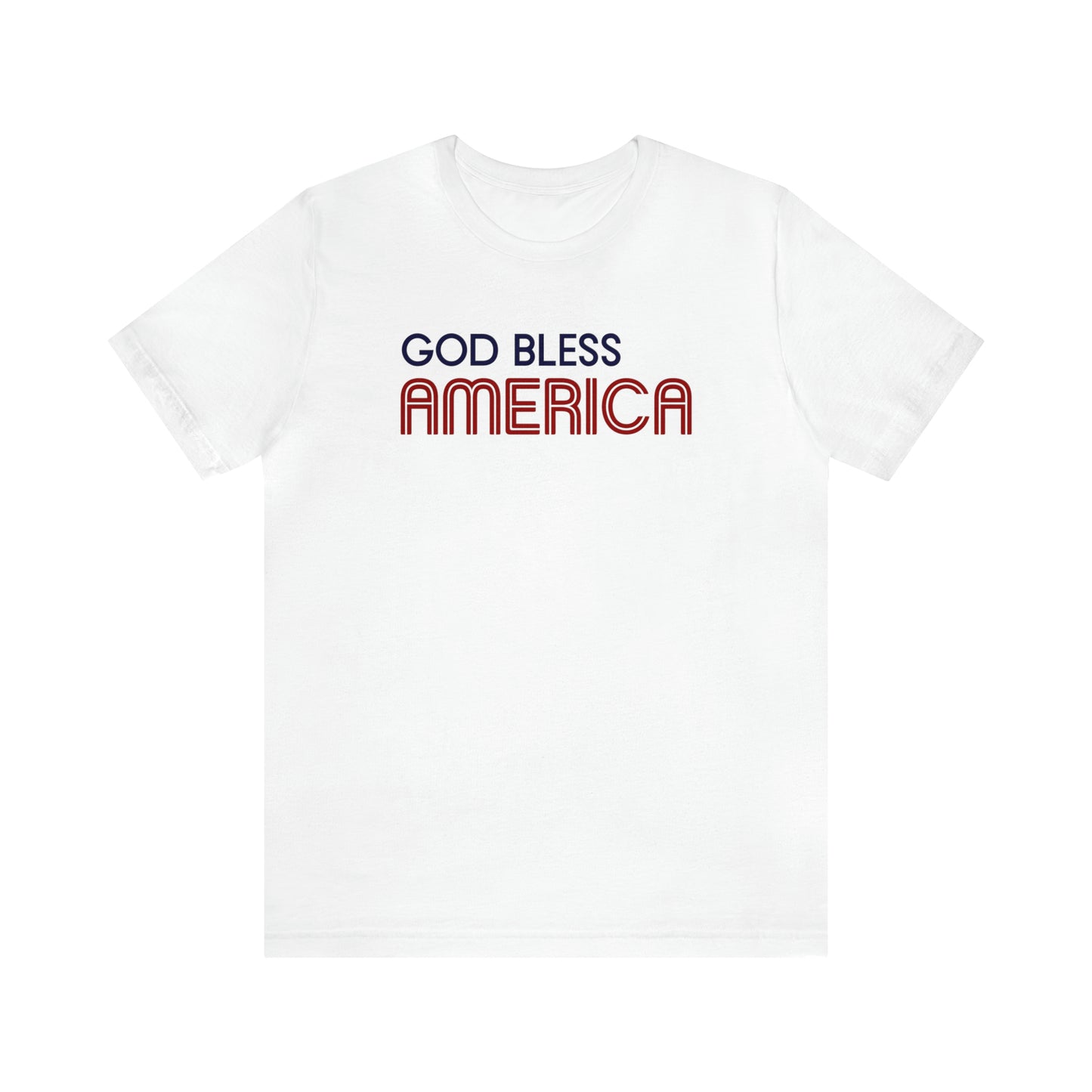 God Bless America Unisex Short Sleeve Tee